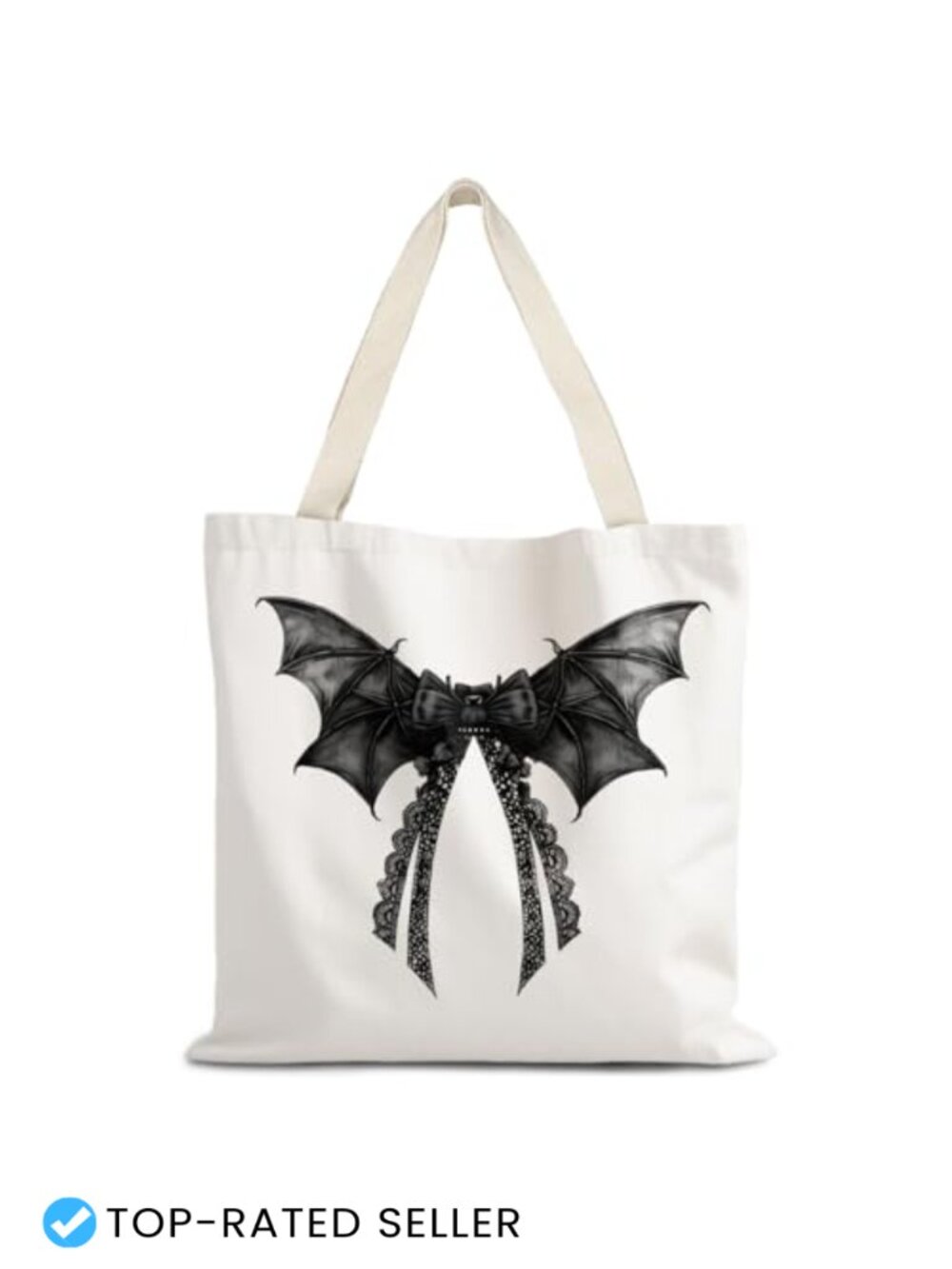 Halloween Tote Bag Coquette Bow Fall Pumpkin Goth Reusable Grocery Bags for